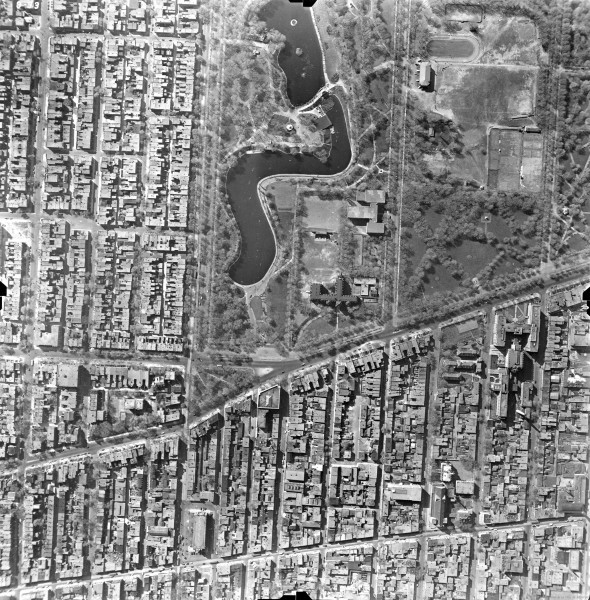 Parc La Fontaine Montreal 1947