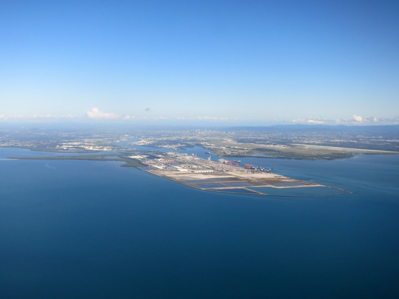 Port of Brisbane and Brisbane Airport June 2015