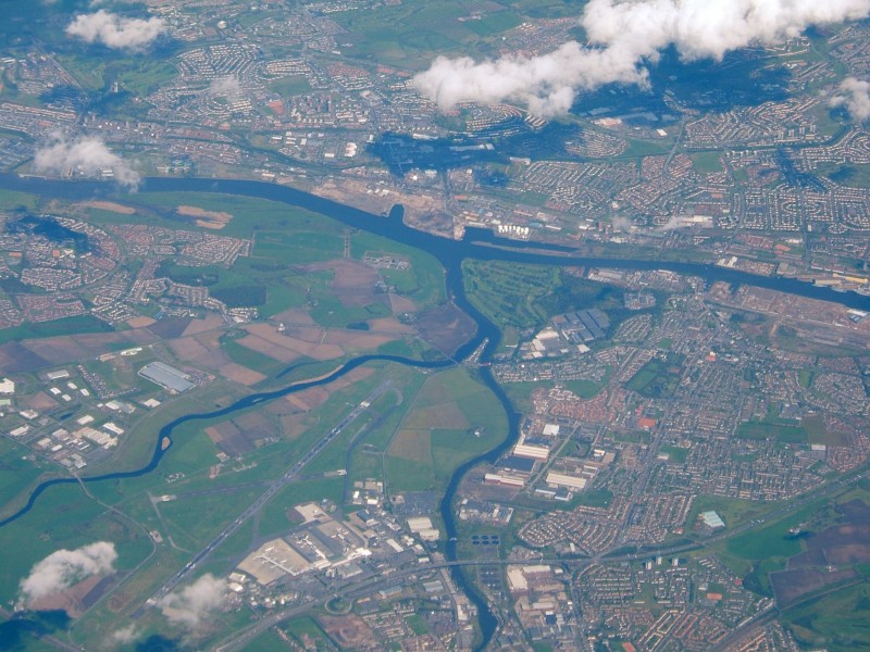 River Clyde west of Glasgow