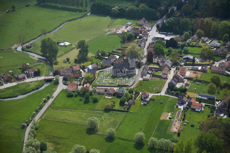 Sint-Agatha-Rode aerial photo B