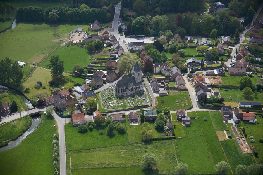 Sint-Agatha-Rode aerial photo C