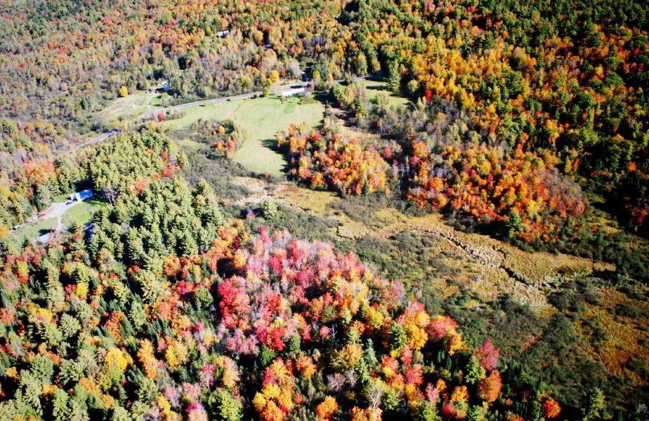 Smithfield, Maine Aerial View 2013