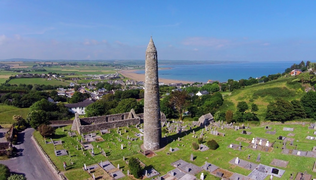 St. Declan's Round Tower and Oratory, Ardmore, Co. Waterford