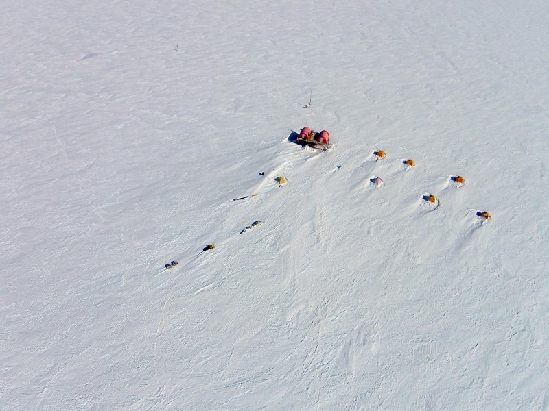 Swiss Camp (Greenland), aerial photography 6