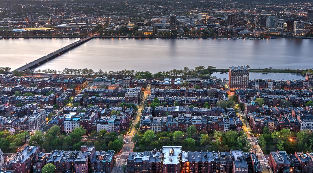 The Back Bay from the Prudential Skywalk - HDR - 2014-05-17