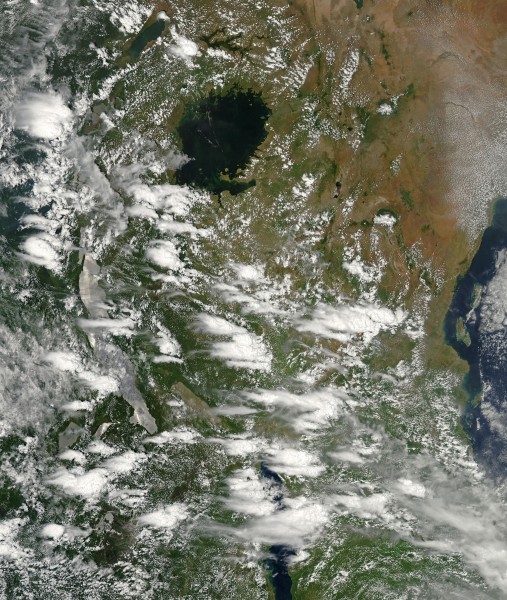 Thunderstorms over Tanzania Feb 18 2013