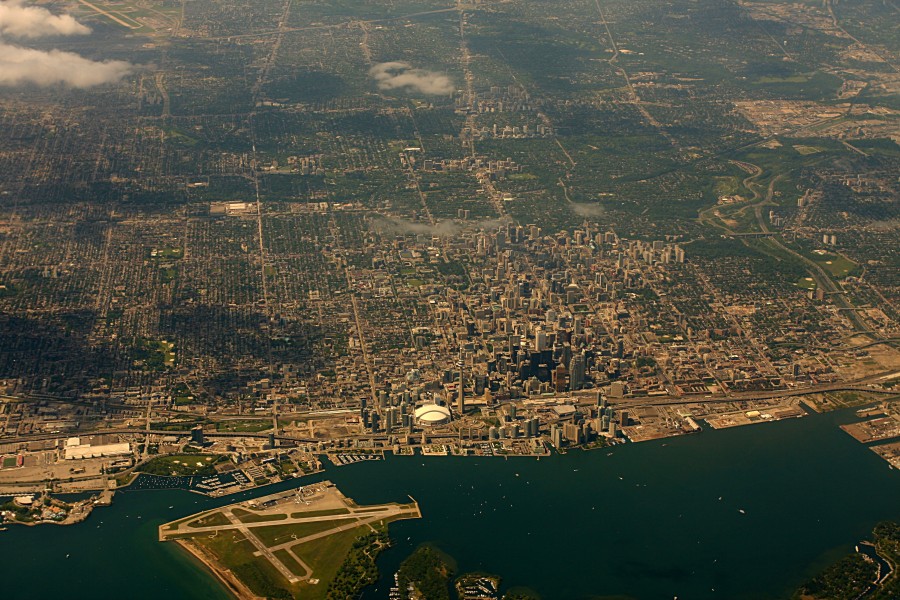 Toronto aerial June 2008