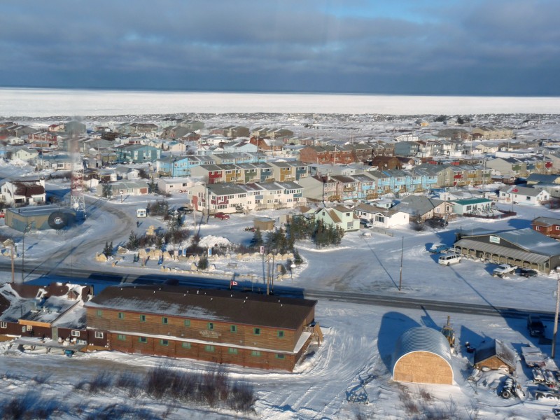 Town of Churchill aerial view