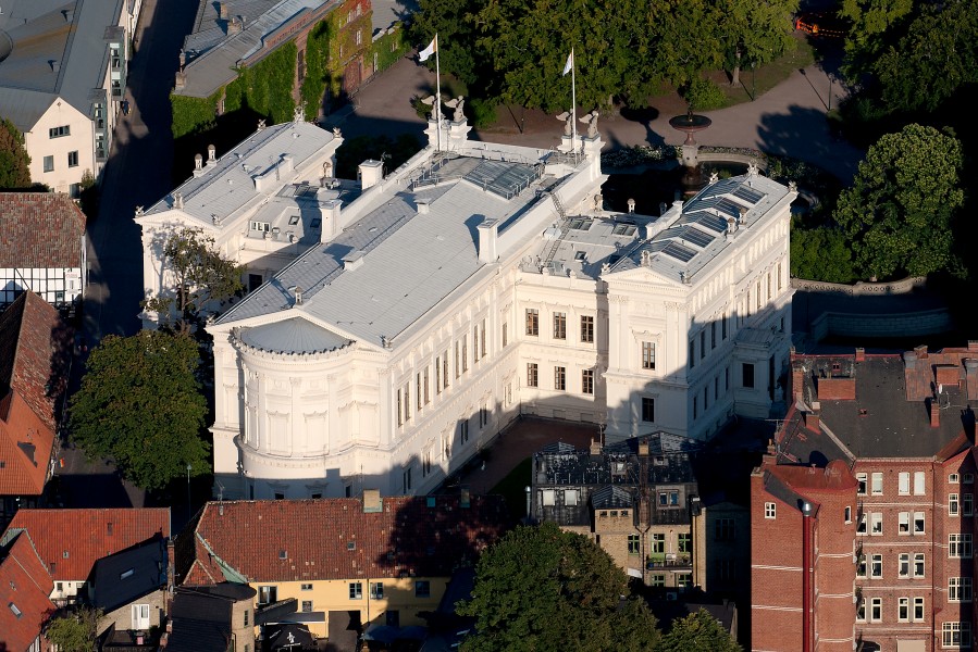 Universitetshuset i Lund–flygbild 06 september 2014