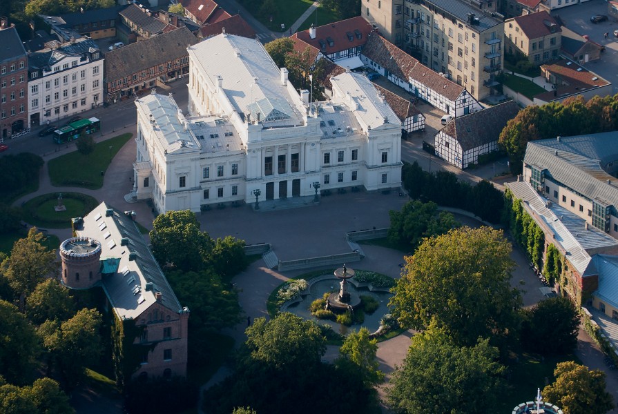 Universitetshuset–flygbild 06 september 2014
