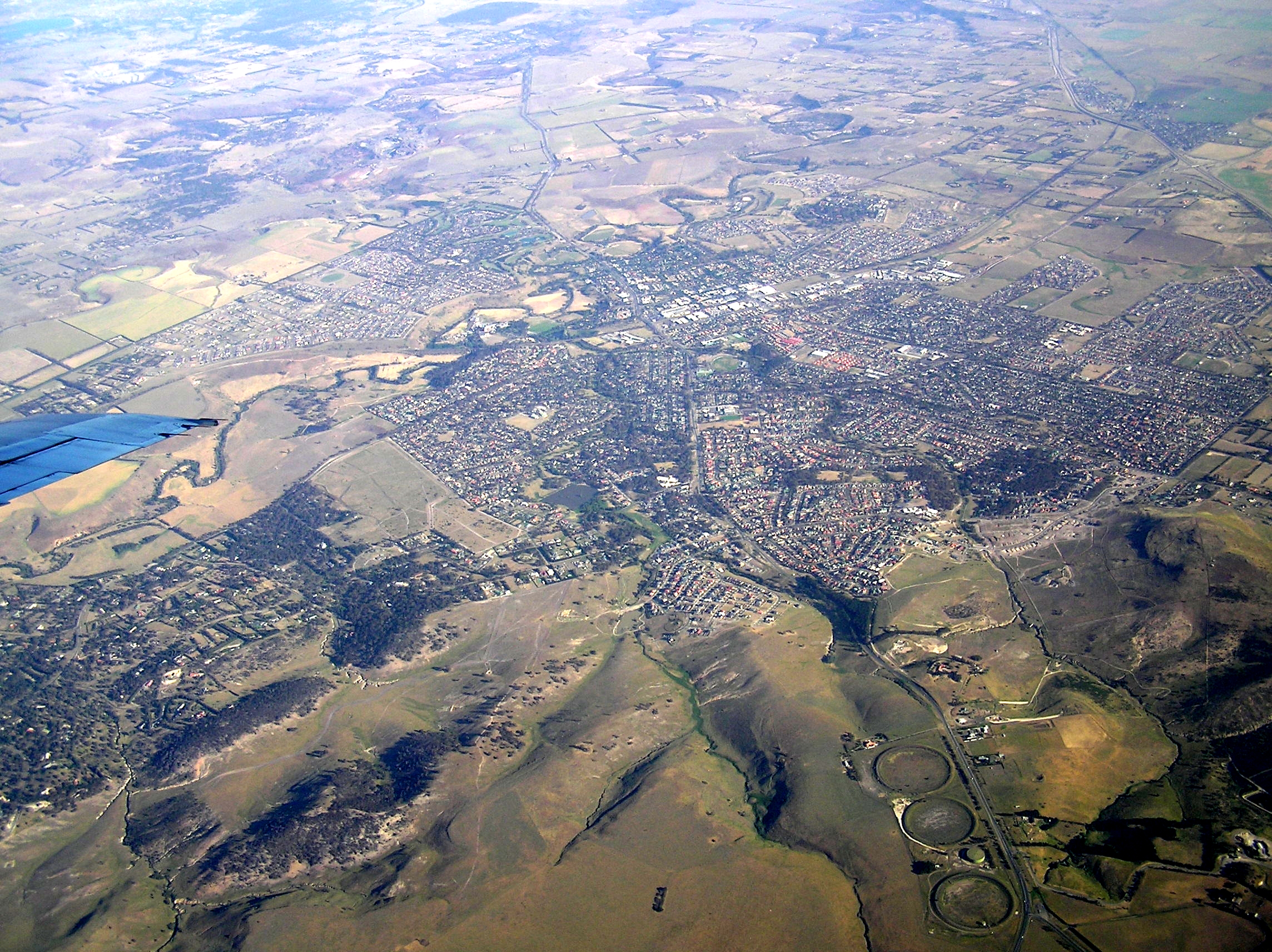 Sunbury Victoria aerial