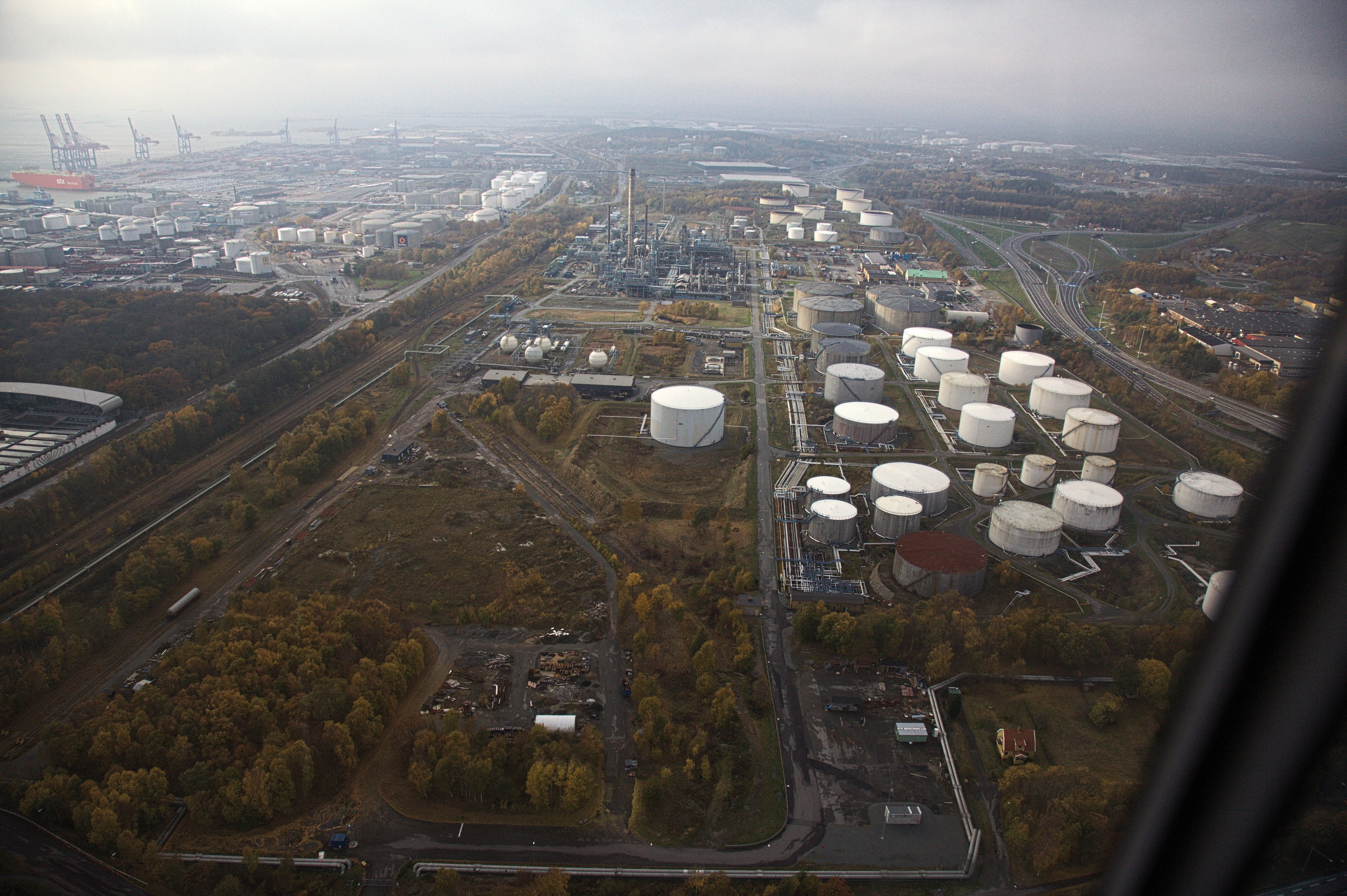 Aerial photo of Gothenburg 2013-10-27 066