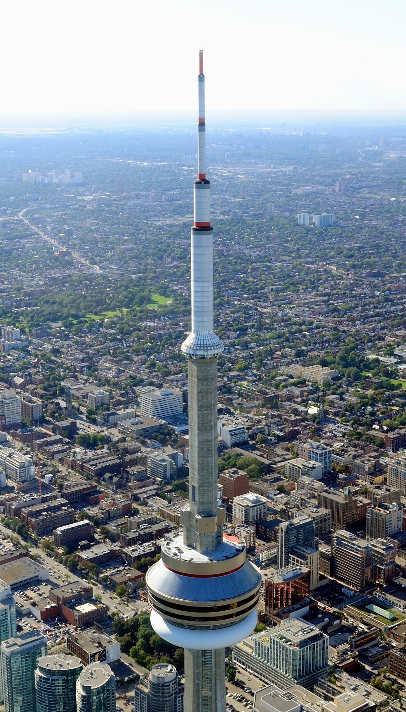 Toronto - ON - CN Tower - Antennenspitze2