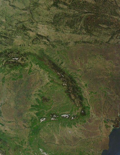 Carpathians satellite