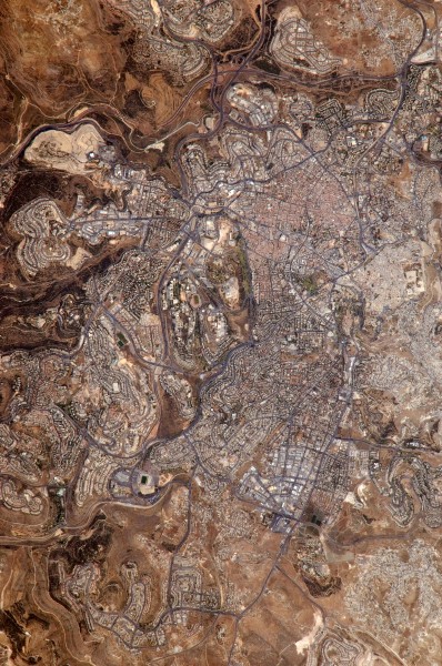 Jerusalem from-space