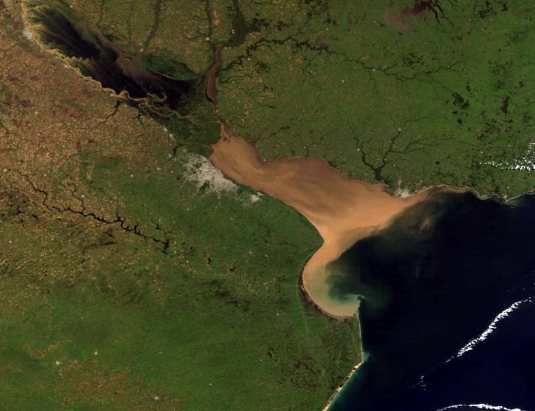 Rio de la Plata NASA image