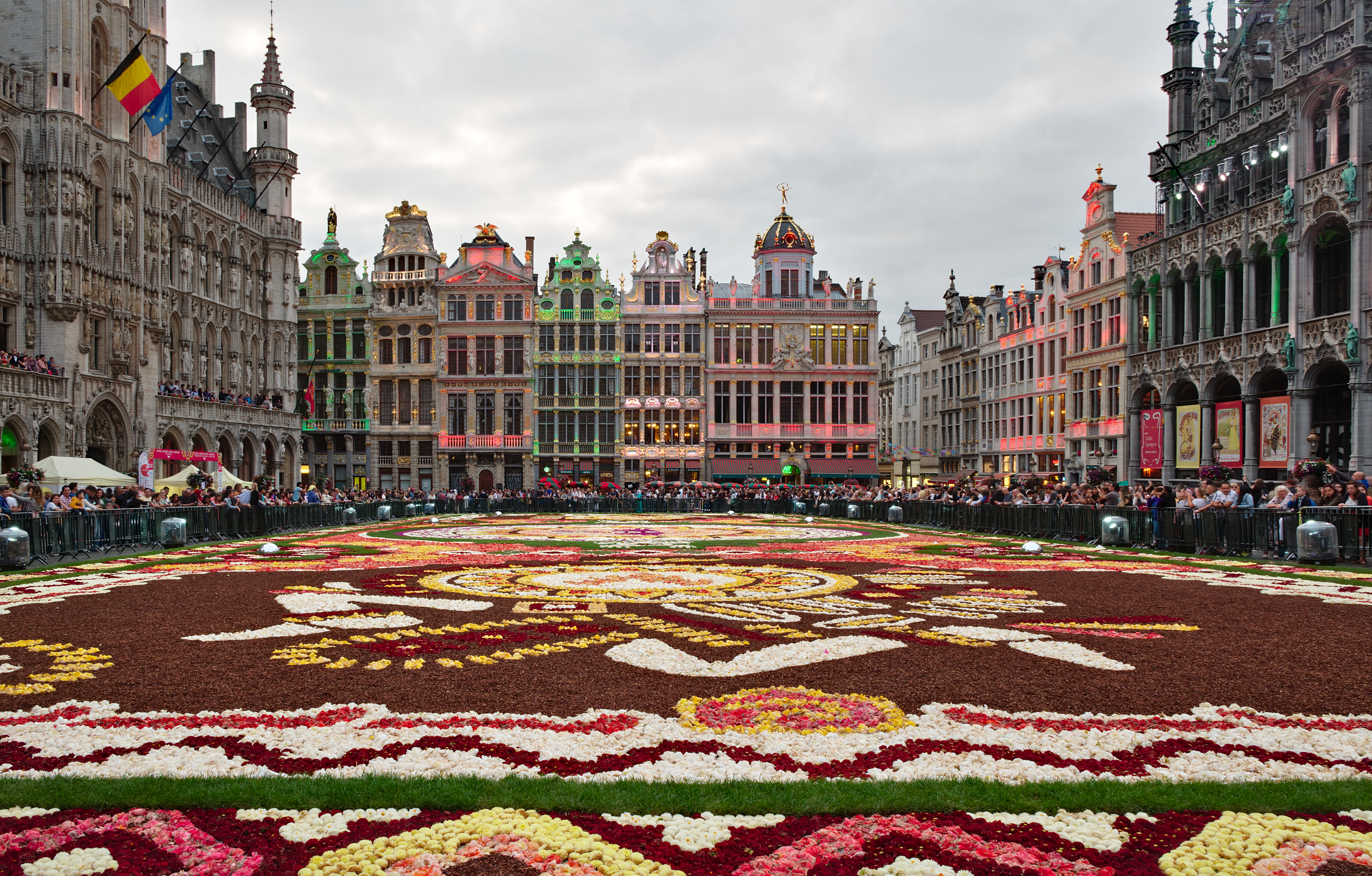 2018 flower carpet at Grand Place, Brussels (DSCF6849)