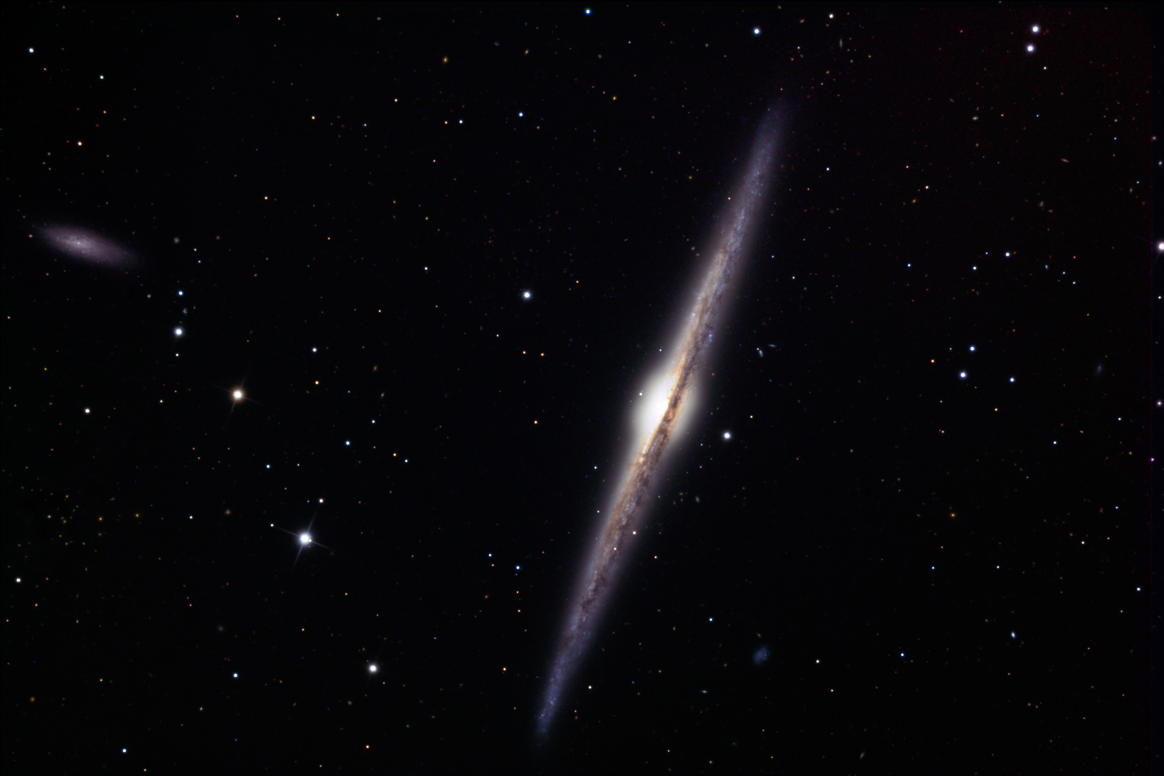 NGC 4565 and 4562
