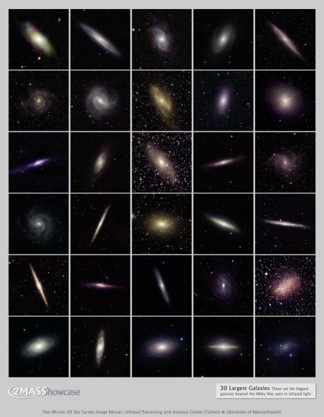 30 Largest Infrared Galaxies