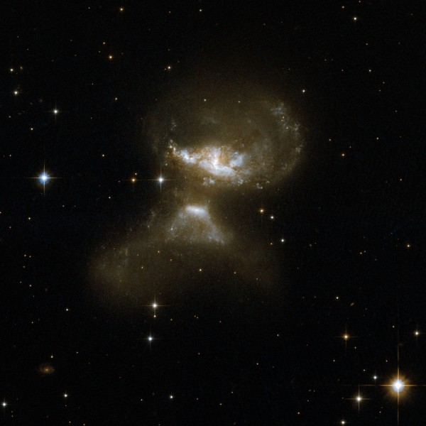 Hubble Interacting Galaxy MCG02-001 (2008-04-24)