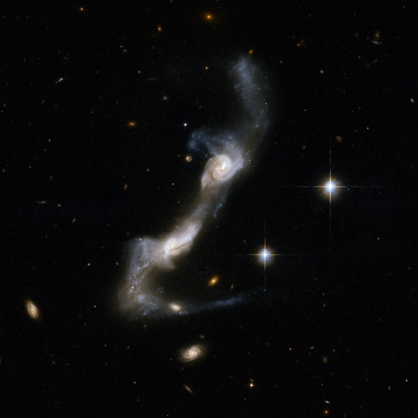 Hubble Interacting Galaxy UGC 8335 (2008-04-24)