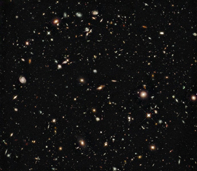 Hubble Ultra Deep Field 2009