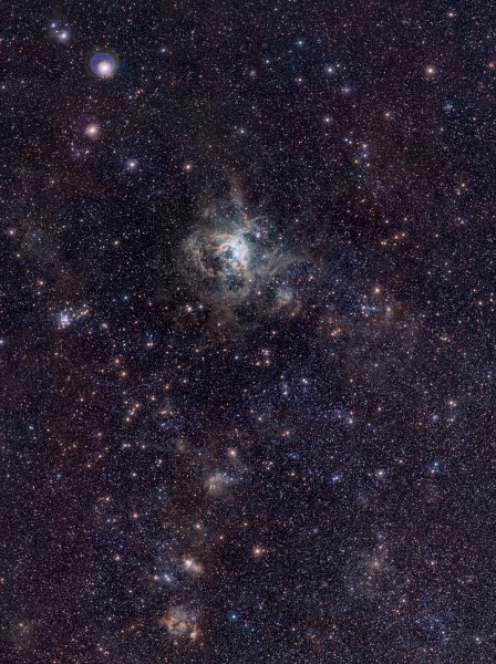 Magellanic Cloud Survey view of the Tarantula Nebula