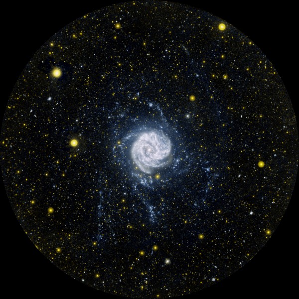 Messier 83 in Ultraviolet
