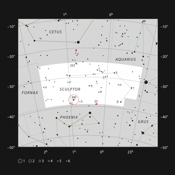 NGC 300 in the constellation of Sculptor (ESO 1037b)
