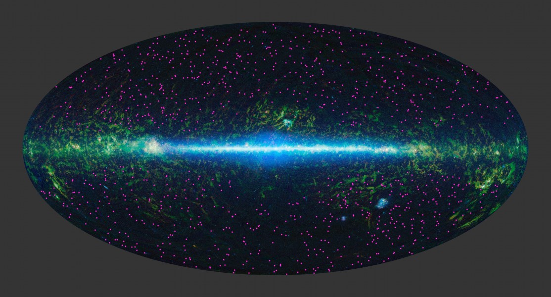 PIA15812 - Galaxies burn bright like high-wattage light bulbs