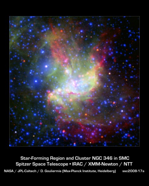 Star-forming Region and Cluster NGC 346