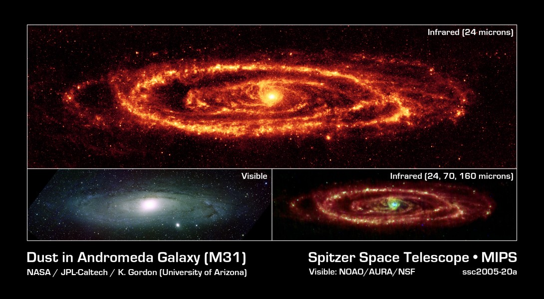 Three Faces of Andromeda