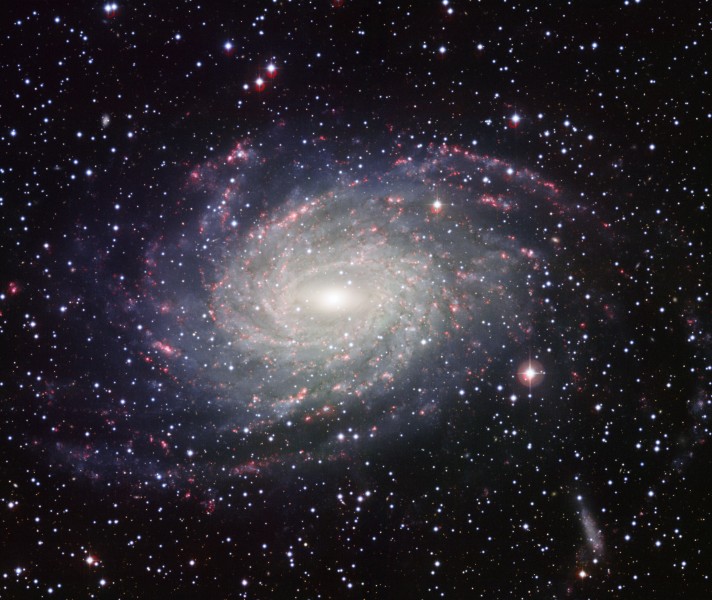 Wide Field Imager view of a Milky Way look-alike NGC 6744