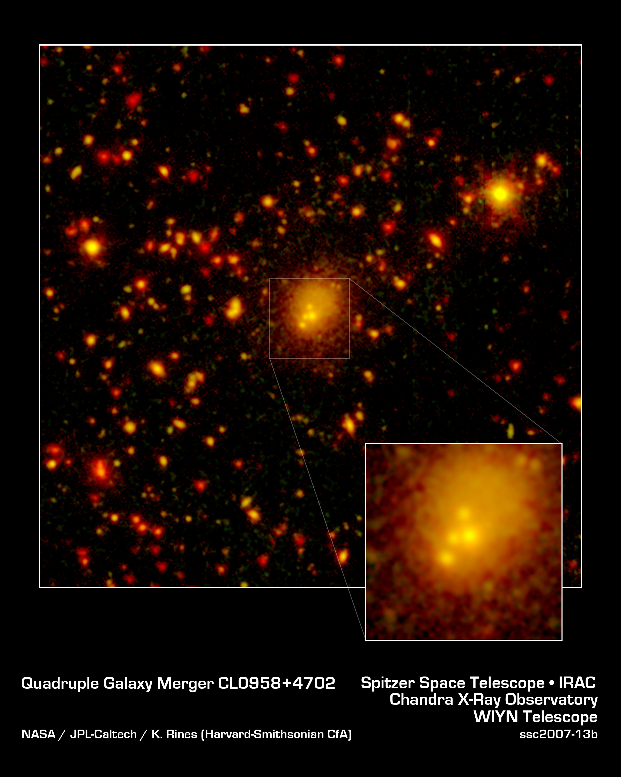 Quadruple Galaxy Merger