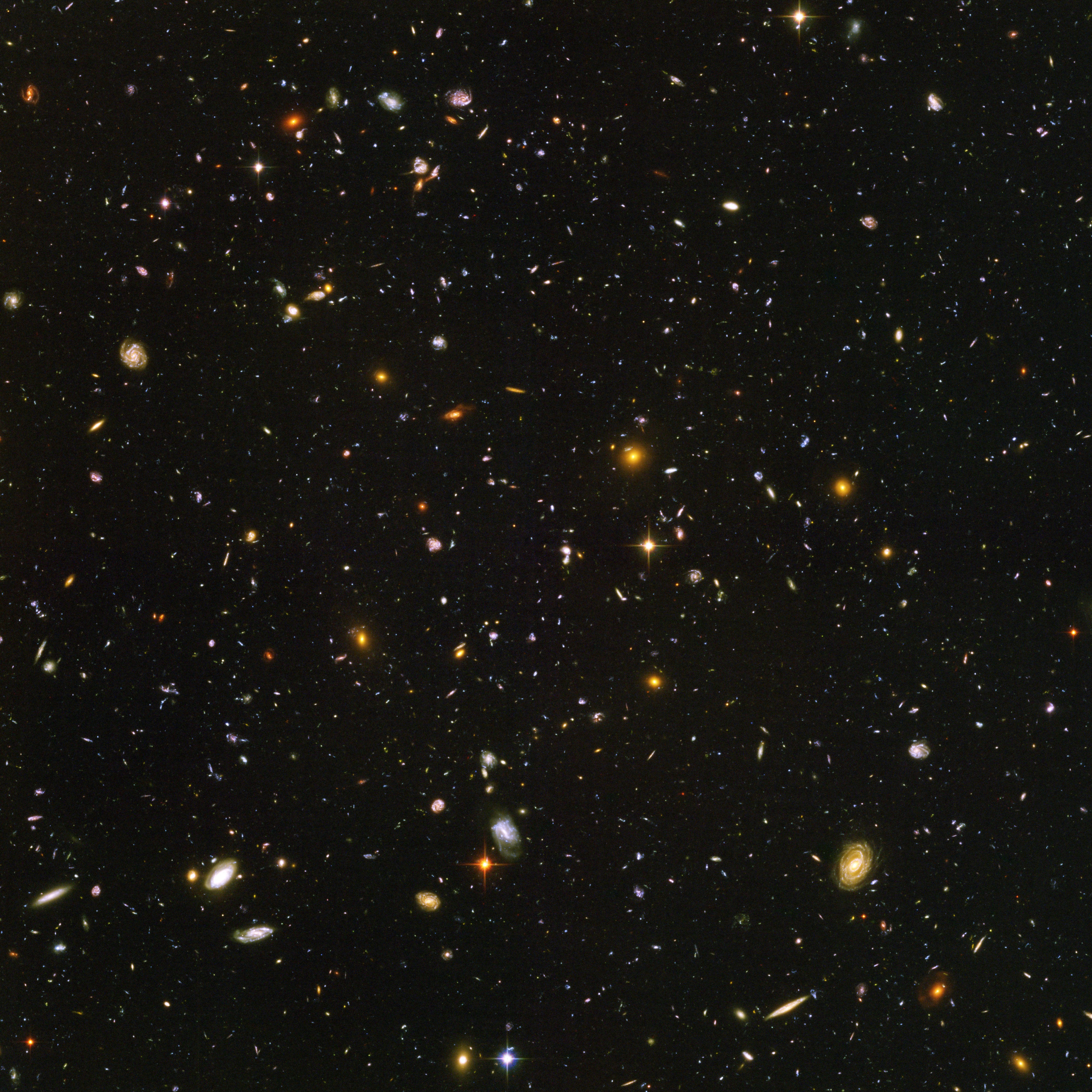 Hubble ultra deep field high rez