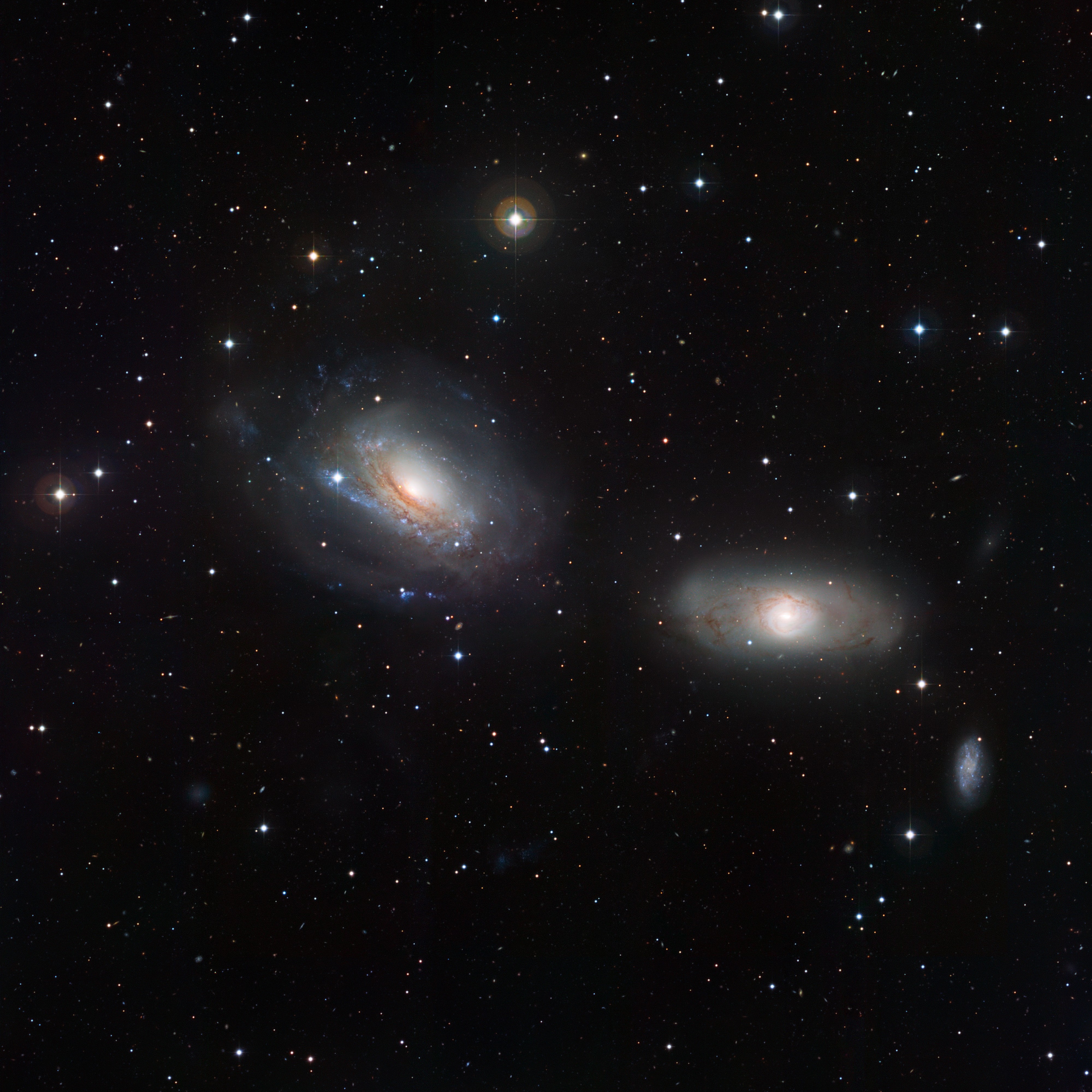 NGC 3169 NGC 3166