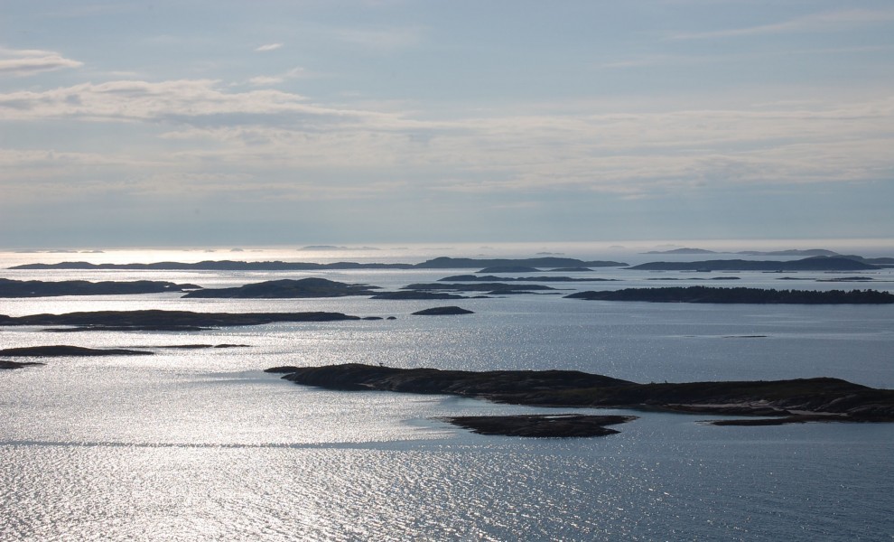 Bolgvær sett fra Klippfiskbergan på Bolga
