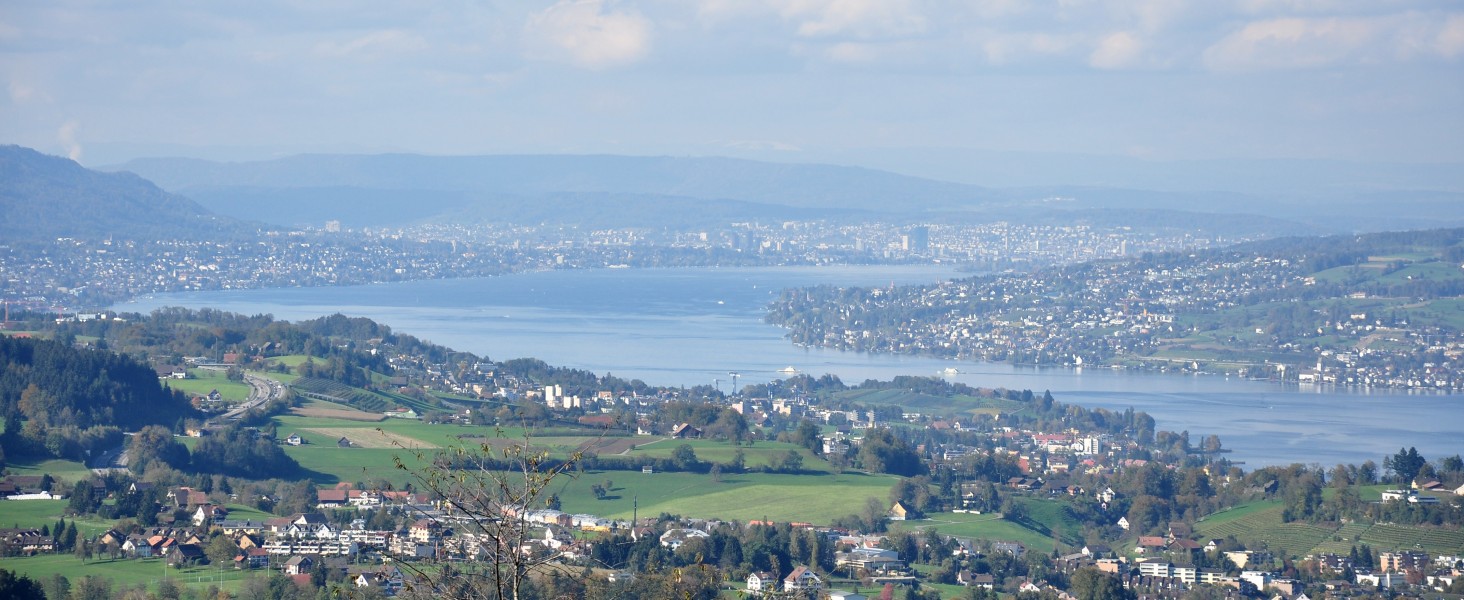 Samstagern - Zimmerberg - Horgen - Halbinsel Au - Zürichsee - Zürich - Lägern -Feusisberg - Etzel 2010-10-21 14-57-44