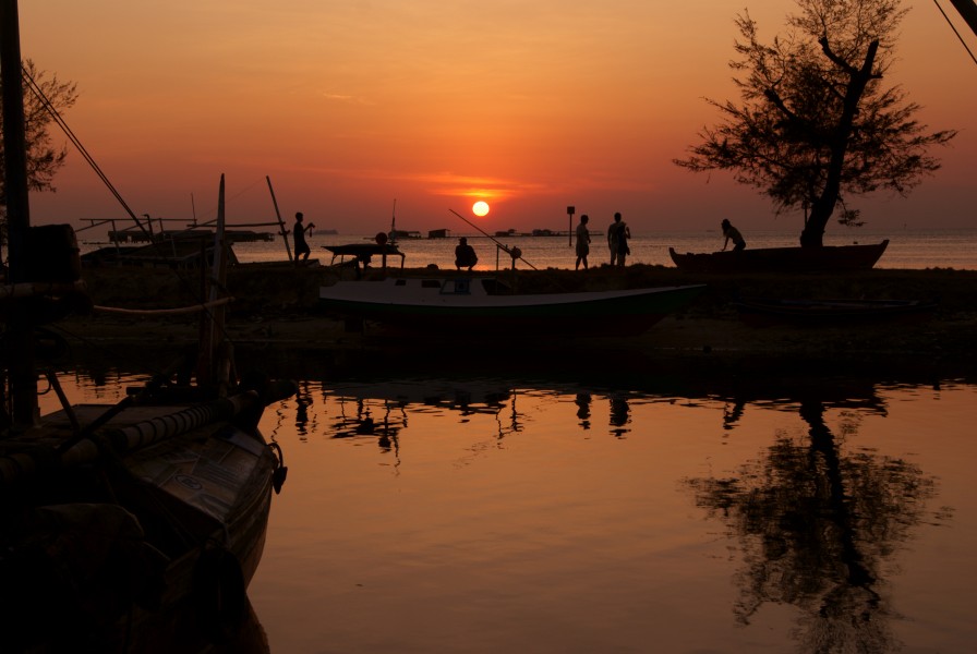 Sunset Pelabuhan Lama Karimun Jawa 2