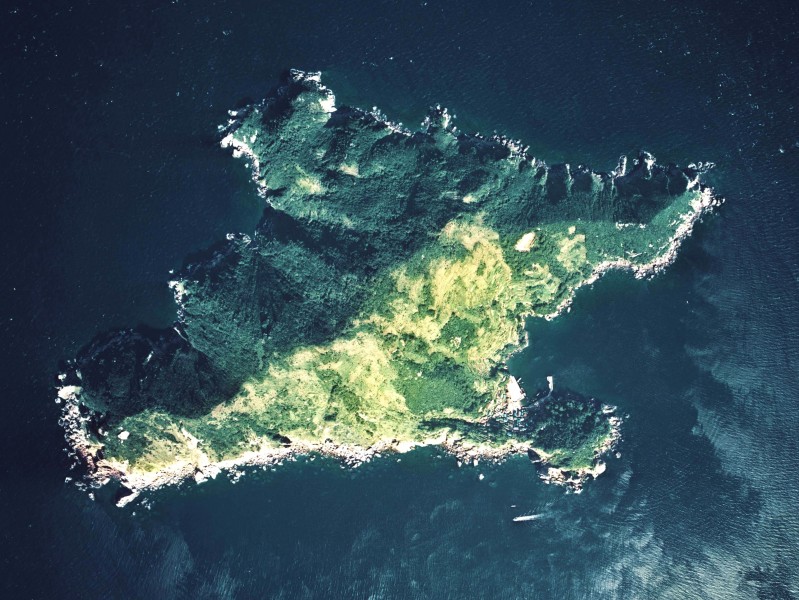 Uguru-Shima island Aerial Photograph