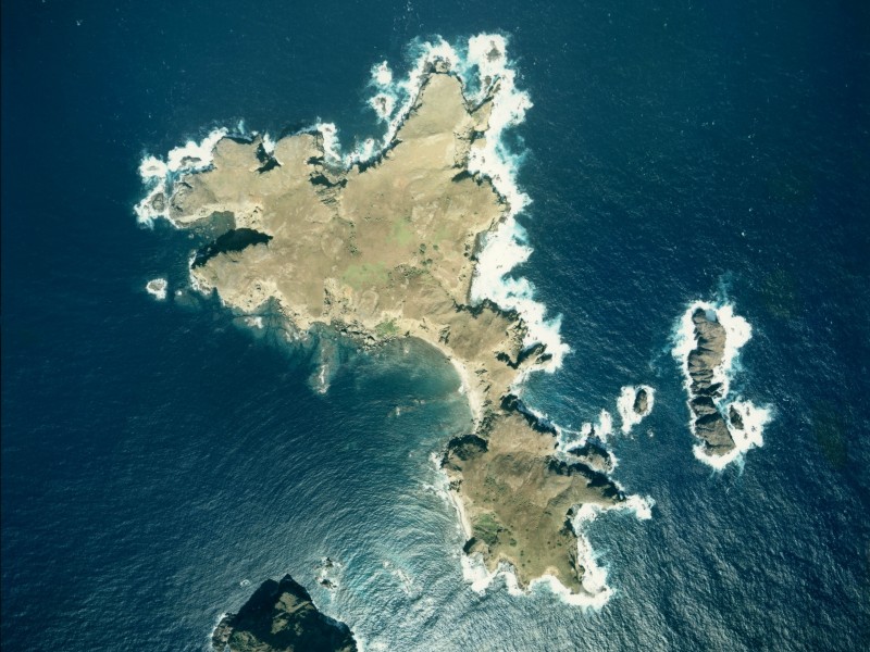 Yome-jima island Aerial Photograph