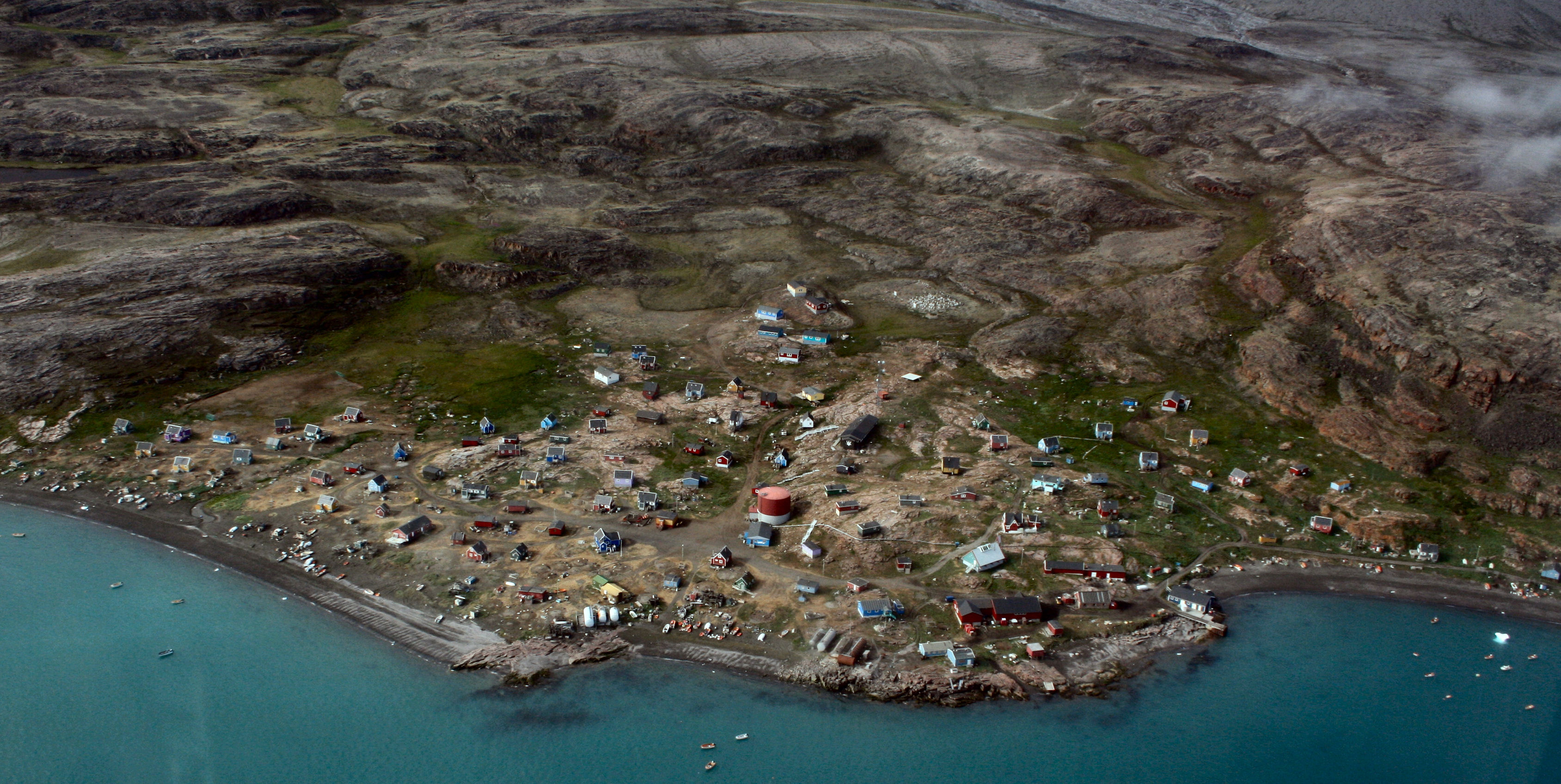 Qaarsut aerial