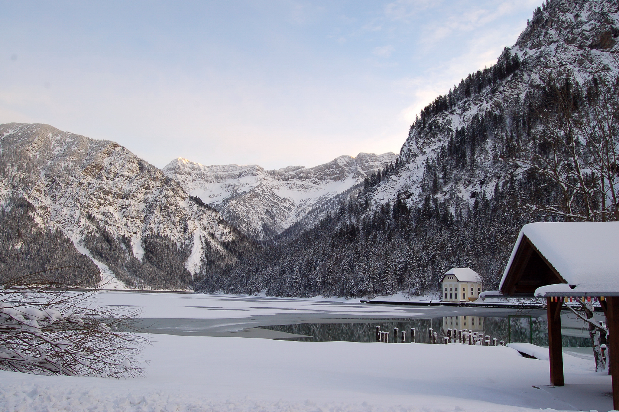 Austria - Plansee Icy lake - panoramio