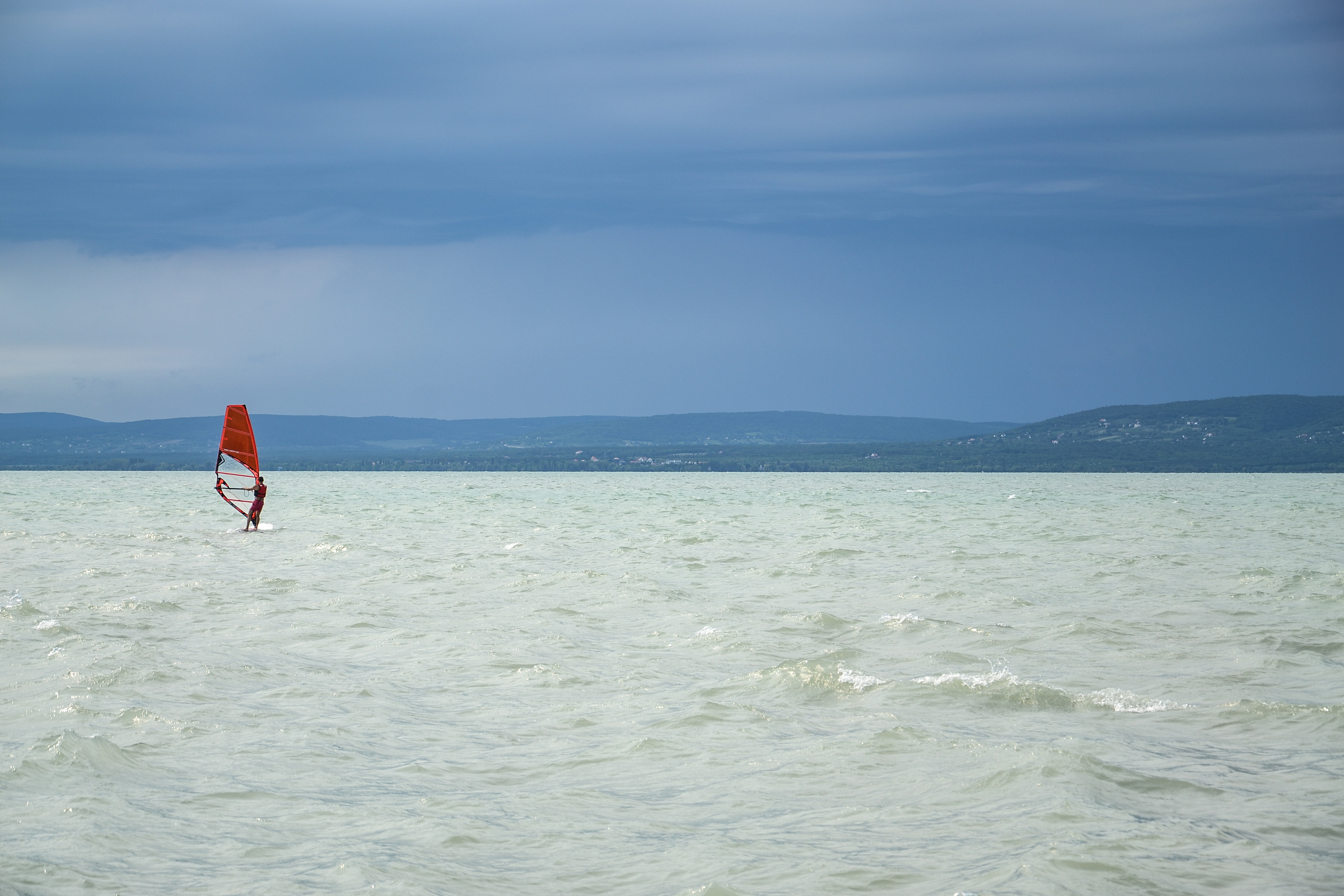Balaton. View from Balatonföldvár