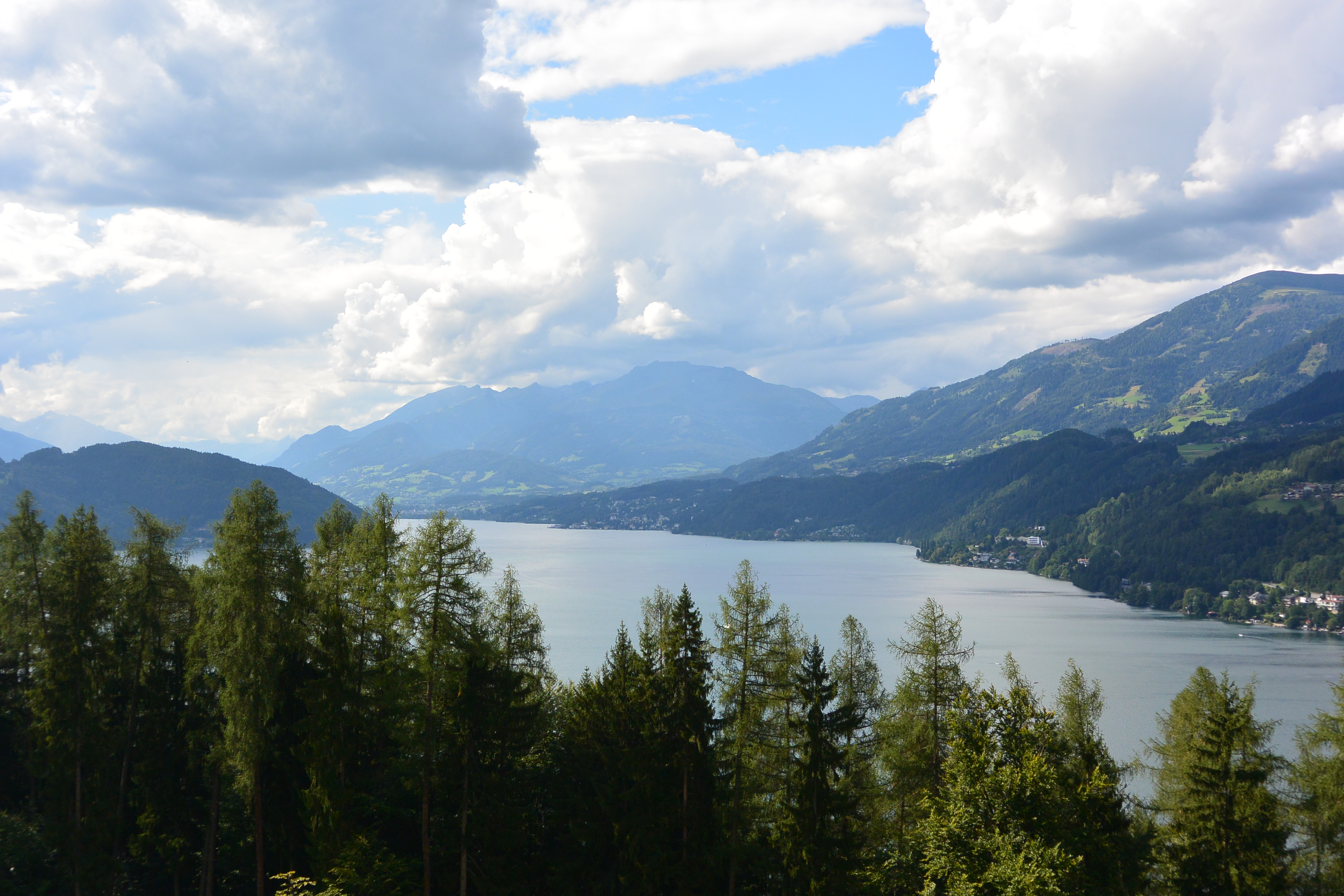 Blick vom Glanz auf den Millstatter See (2)