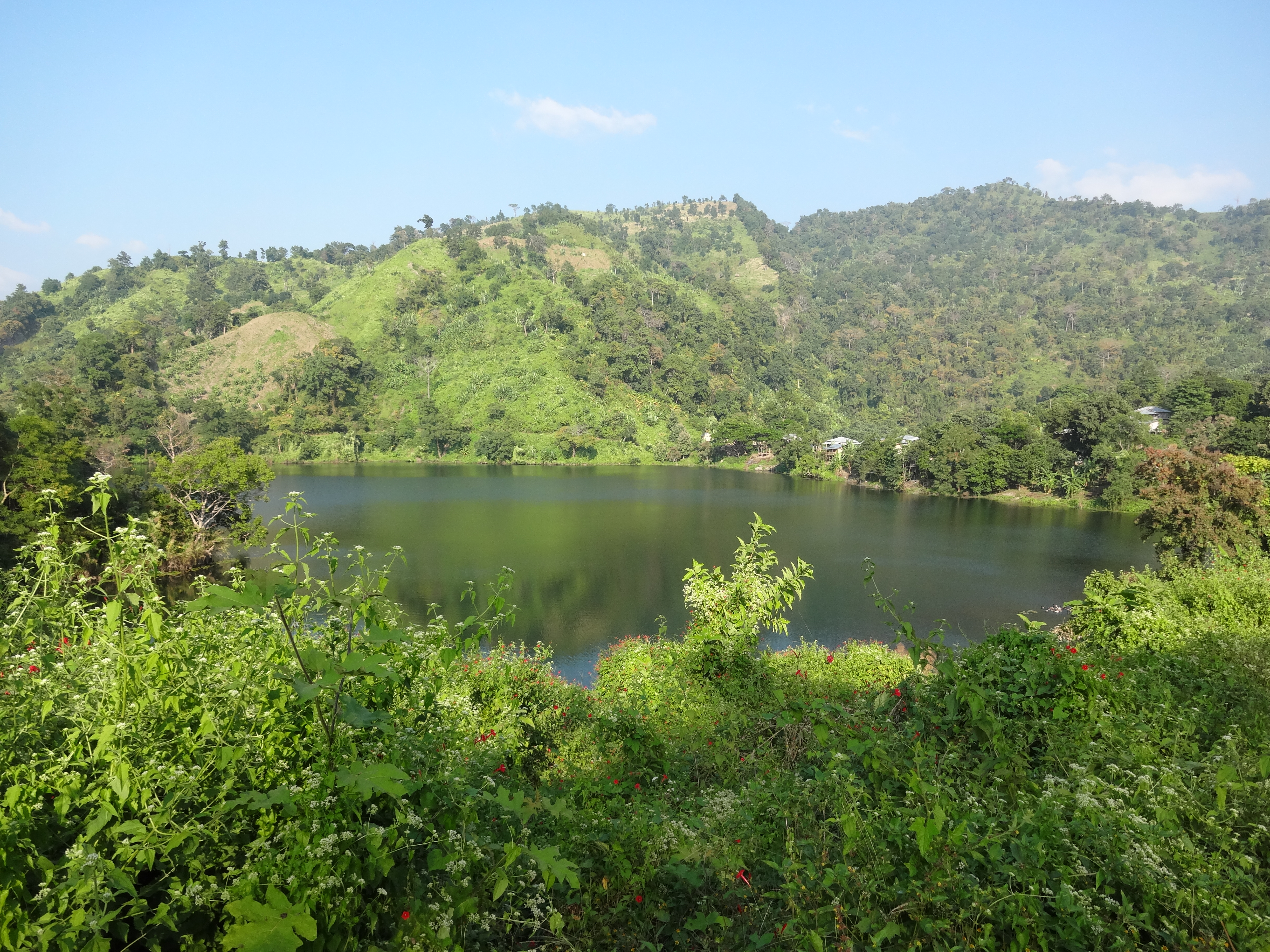 Boga Lake at Bandarban, Bangladesh