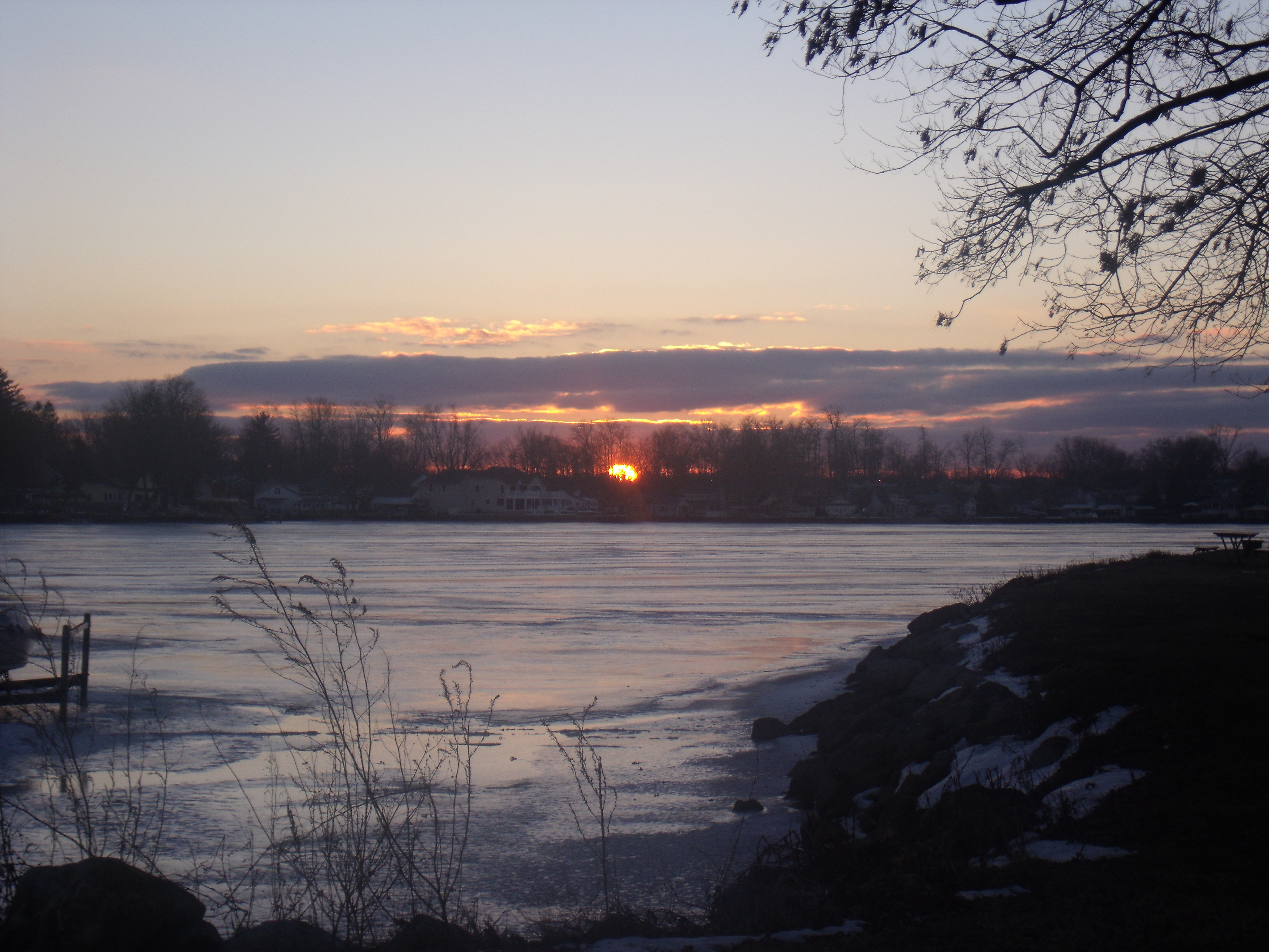 Buckeye Lake sunset