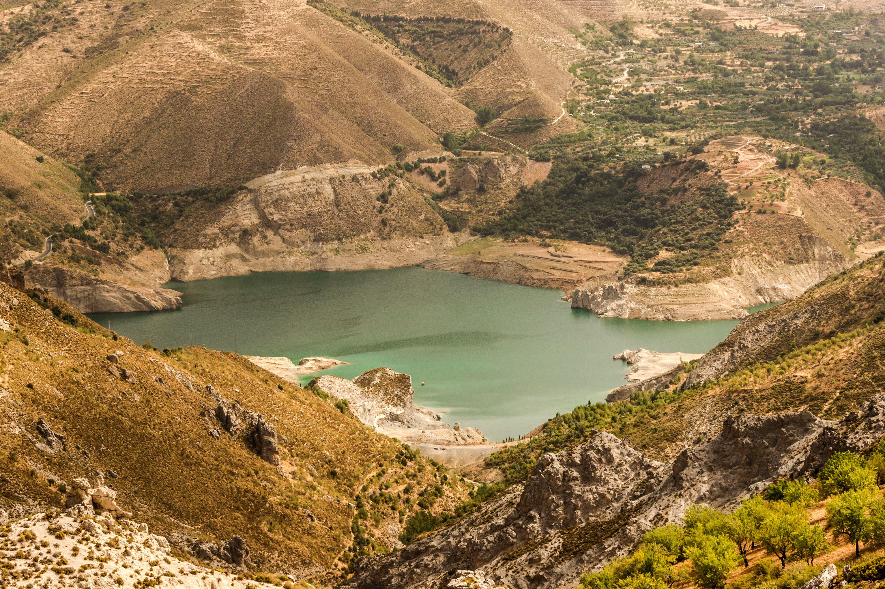 Embalse de Canales Andalusia summer 2012 Spain