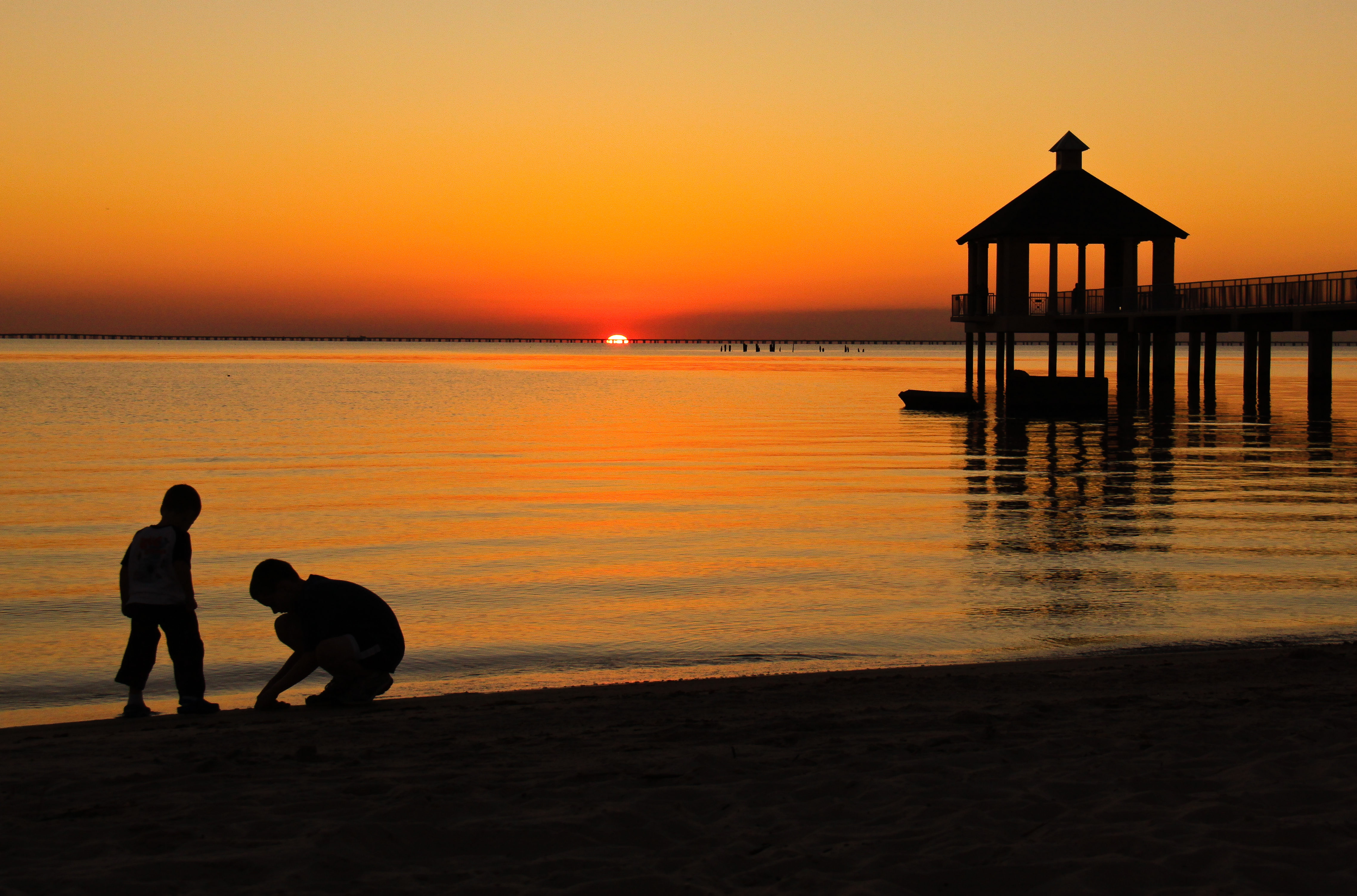 Fontainebleu State Park Sunset