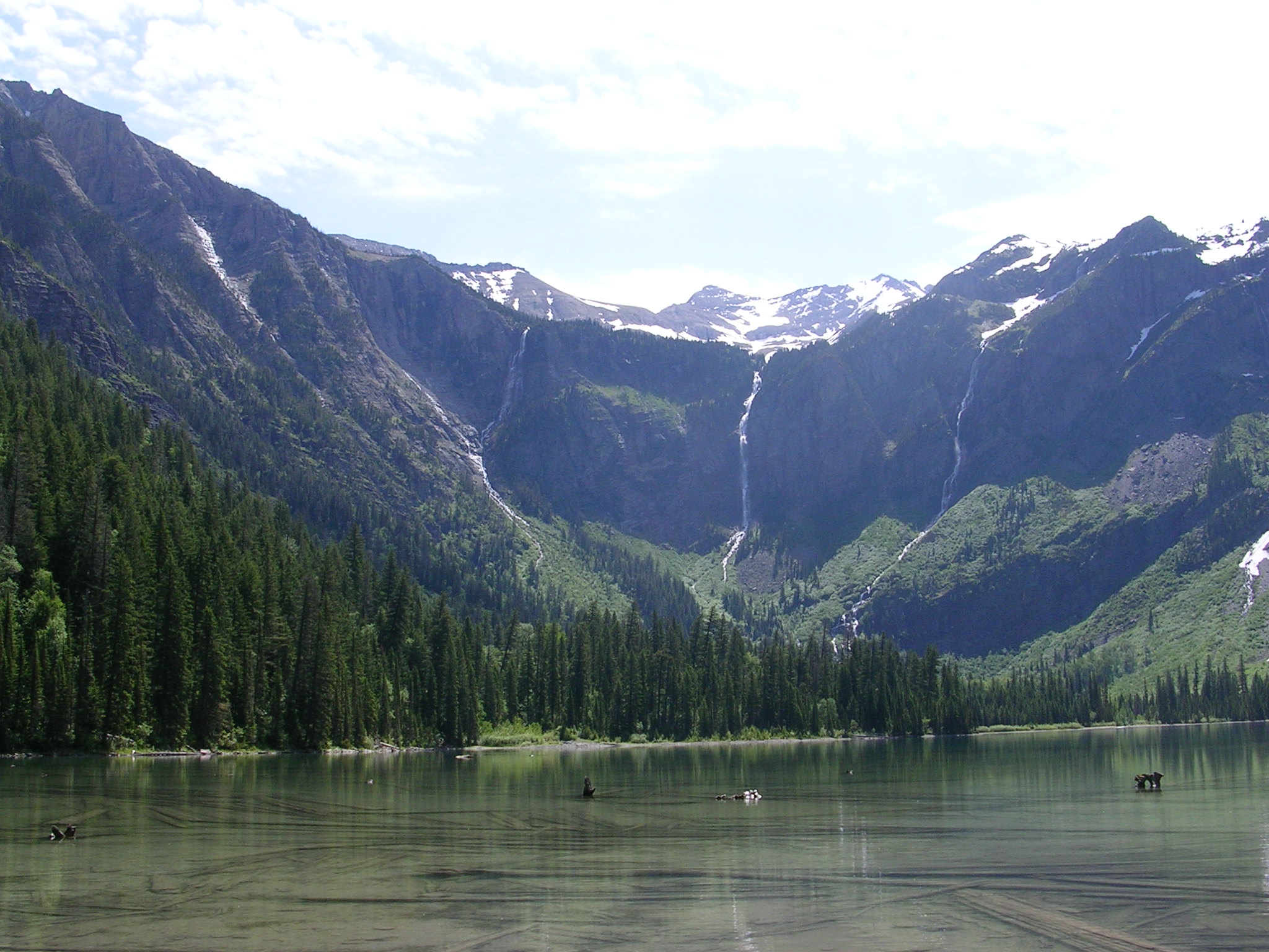 Glacier Avalanche Lake